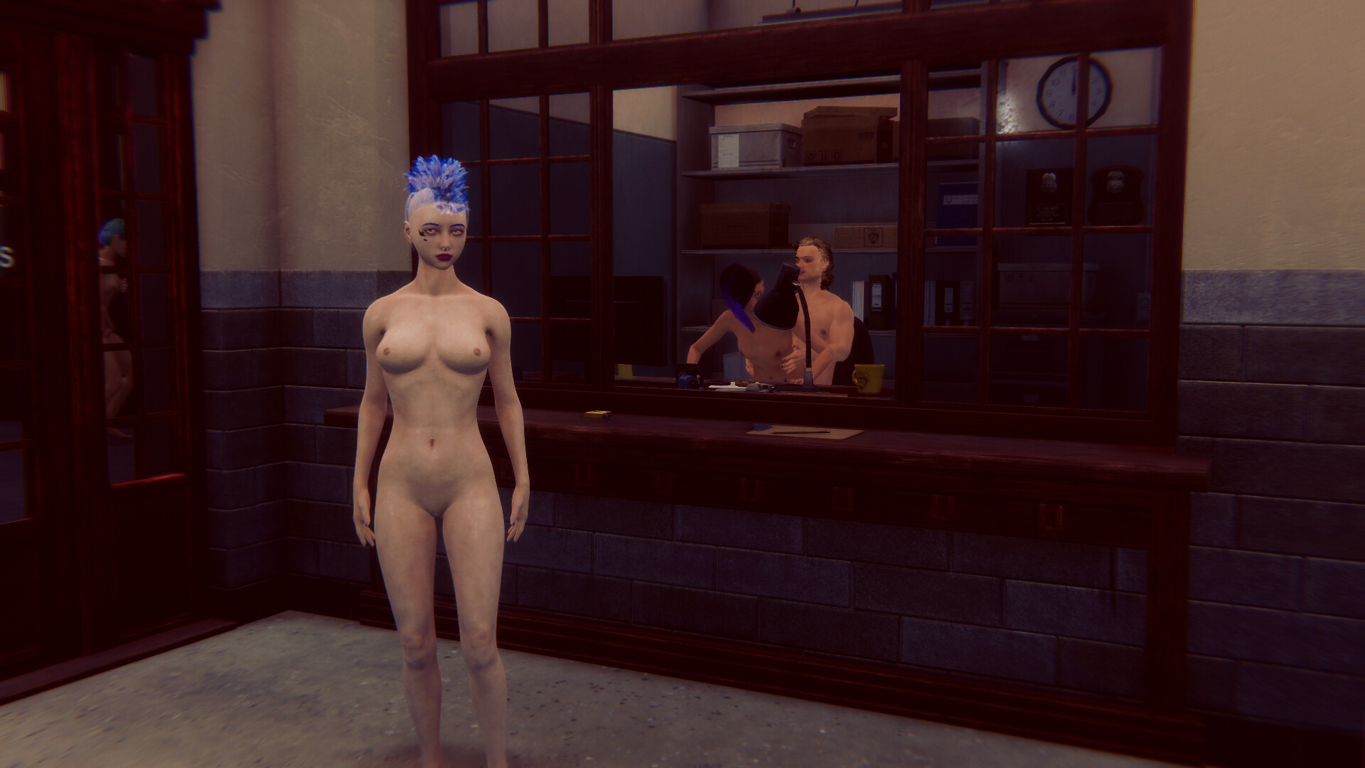 Cyberpunk women for Fuck in police screenshot thumbnail screenshot 7