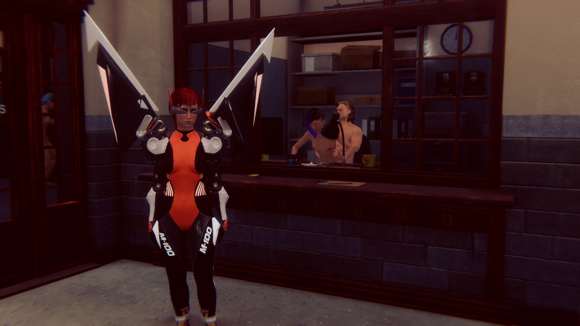 Cyberpunk women for Fuck in police screenshot thumbnail screenshot 5