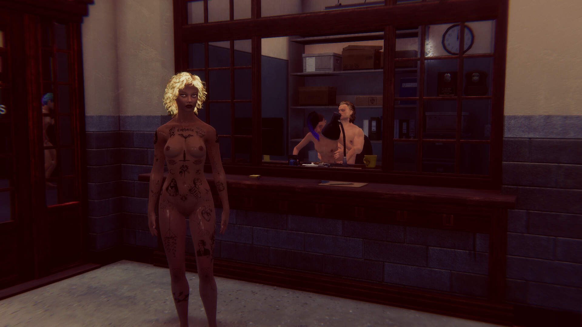 Cyberpunk women for Fuck in police screenshot thumbnail screenshot 12