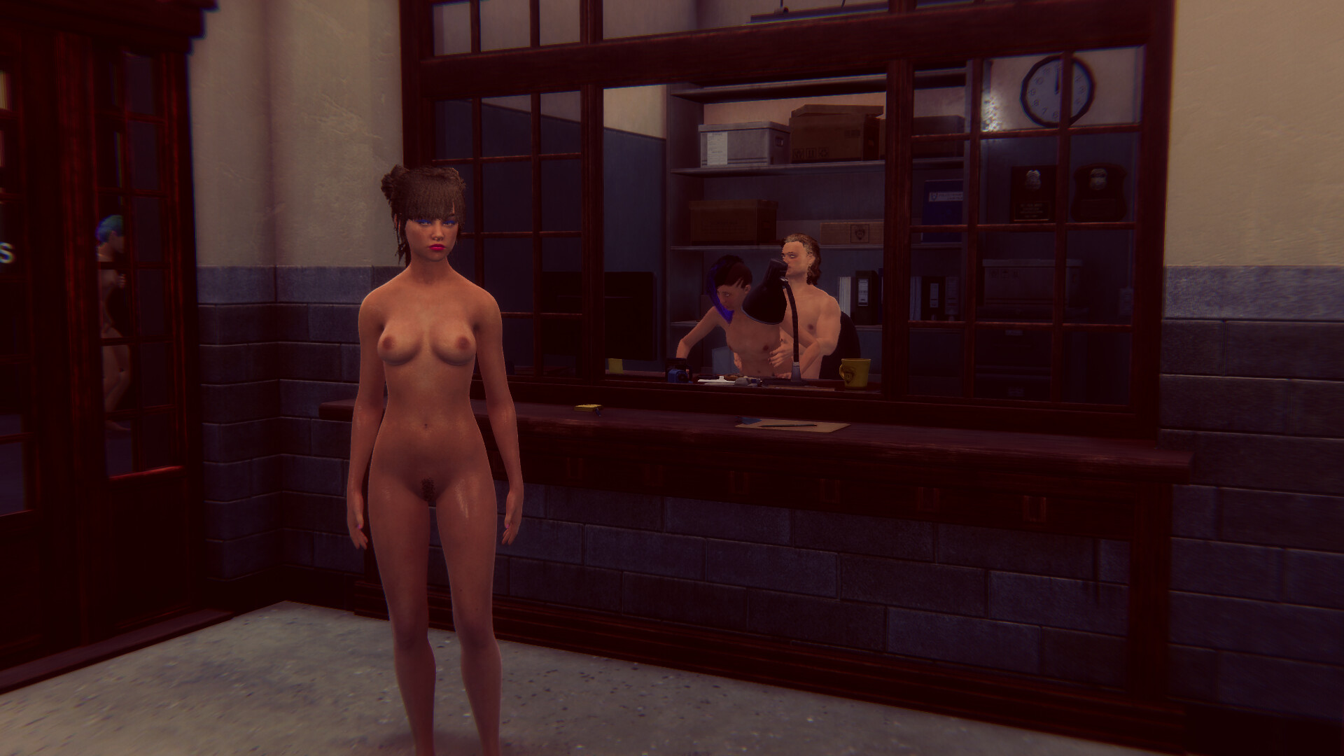 Cyberpunk women for Fuck in police screenshot thumbnail screenshot 16