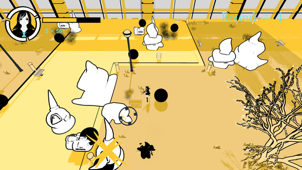 The Yellow Moon's School: The Ghosts Day game for Linux 1