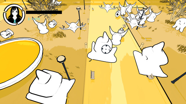 Скриншот из The Yellow moon's School: The Ghosts Day
