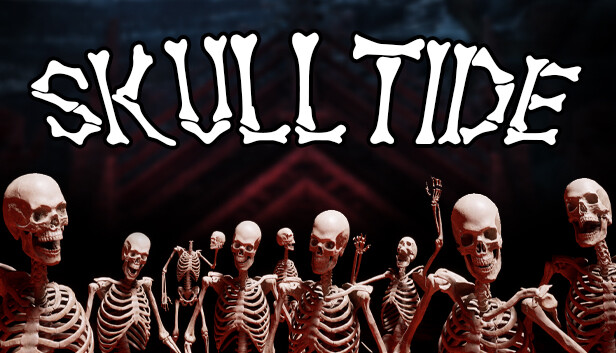 Imagen de la cápsula de "Skulltide" que utilizó RoboStreamer para las transmisiones en Steam