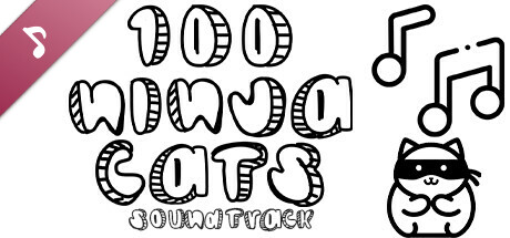 100 Ninja Cats Soundtrack banner image