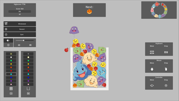 Slime Drop game for windows Pc 1