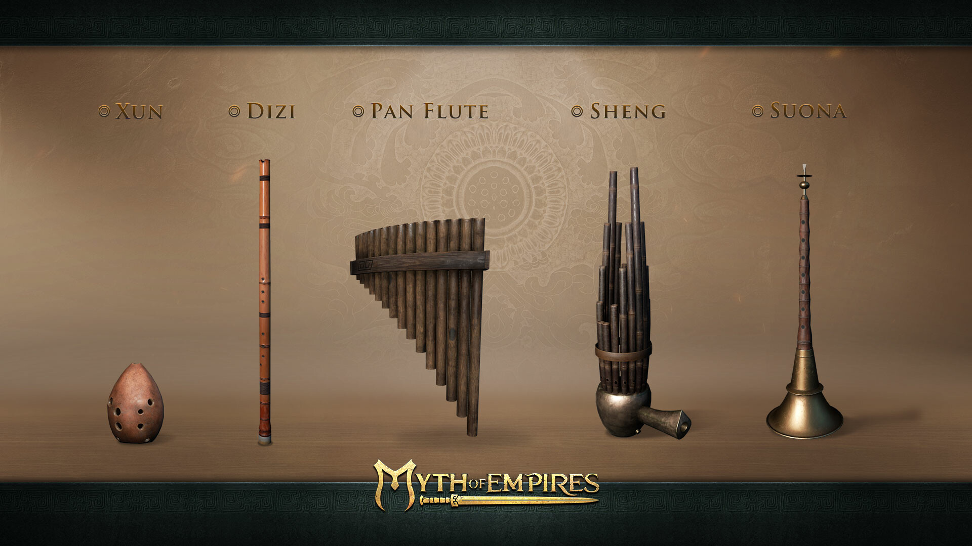 Myth of Empires - Musical Instruments Pack #2
