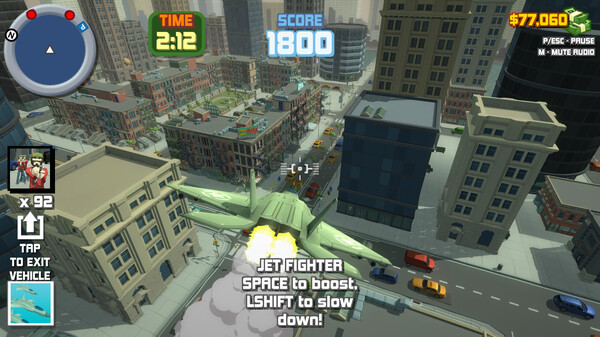 Скриншот из City Super Battlefield