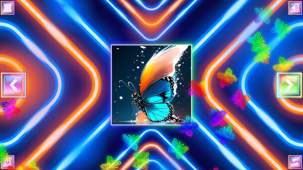 Neon Fantasy: Butterfliesfor windows and Linux 1