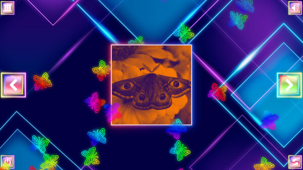 Скриншот из Neon Fantasy: Butterflies