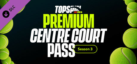 TopSpin 2K25 Premium Centre Court Pass Season 3 banner image