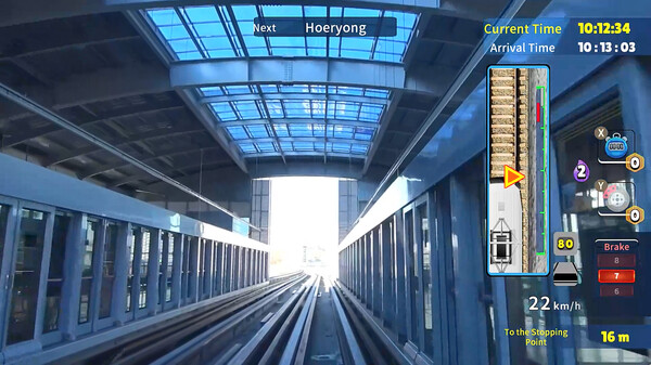 Скриншот из Korean Rail Driving Tour-LRT Uijeongbu