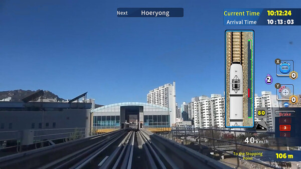 Скриншот из Korean Rail Driving Tour-LRT Uijeongbu