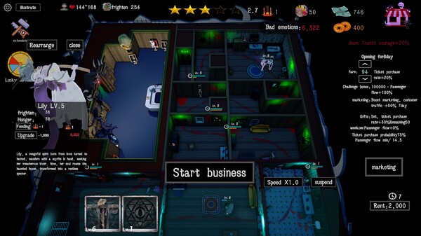 Now Open! Horror House game for windows Pc 1