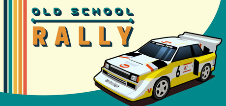 Steam header art for Old School Rally