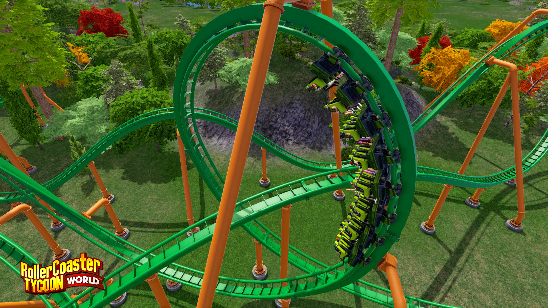 RollerCoaster Tycoon World limps into Early Access