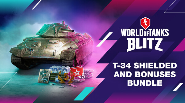 World of Tanks Blitz - T-34 Shielded & Bonuses Pack