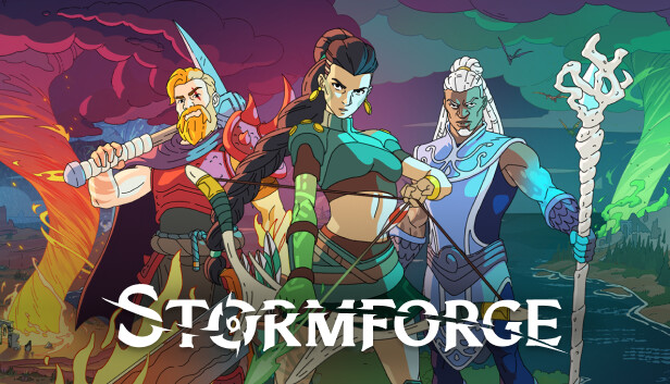 Imagen de la cápsula de "Stormforge" que utilizó RoboStreamer para las transmisiones en Steam