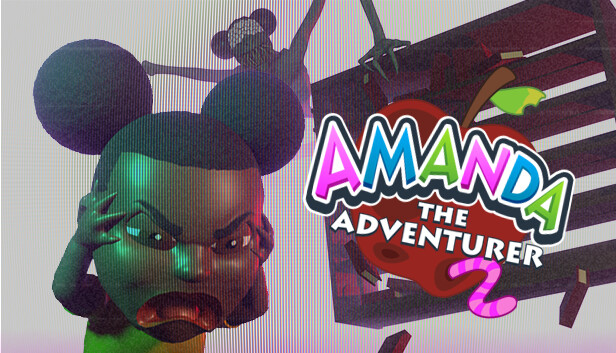 Imagen de la cápsula de "Amanda the Adventurer 2" que utilizó RoboStreamer para las transmisiones en Steam