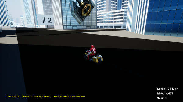 CRASH MATH game for Linux 1