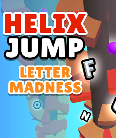 Helix Jump: Letter Madness