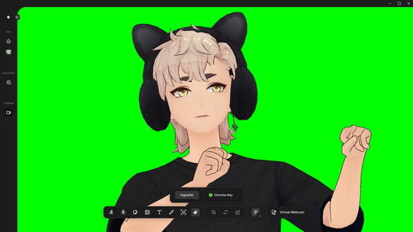 Скриншот из Hyper Online: VTuber Avatar Studio