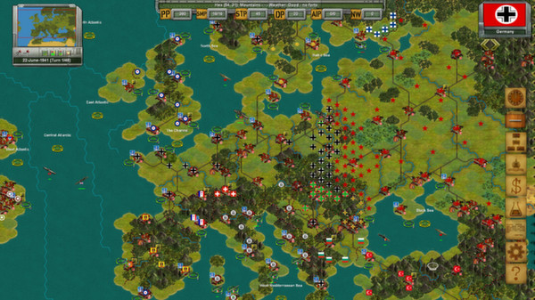 скриншот Strategic War in Europe 3