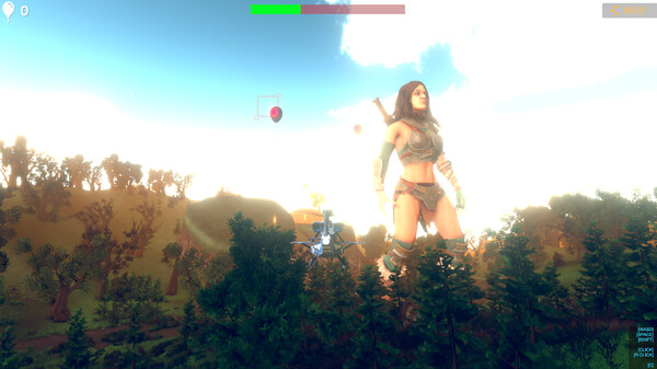 Save Giant Girl from monsters 2 game for Linux 1