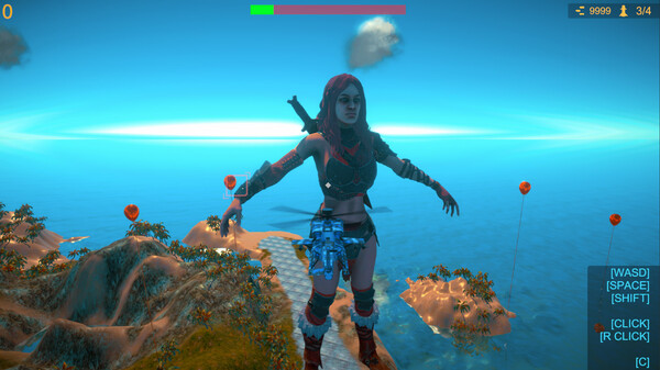Скриншот из Save Giant Girl from monsters 2