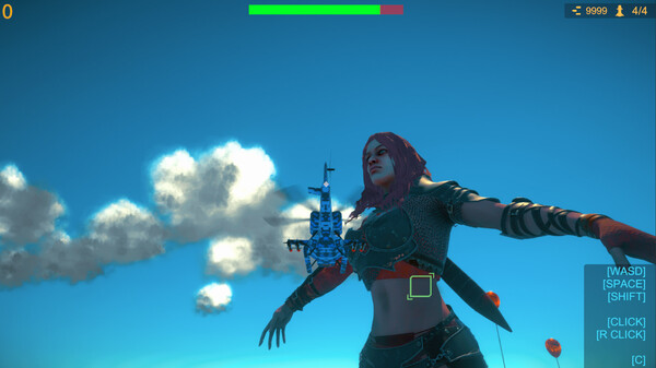 Скриншот из Save Giant Girl from monsters 2