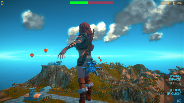 Скриншот из Save Giant Girl from monsters 2