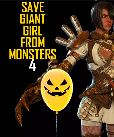 Save Giant Girl from monsters 4