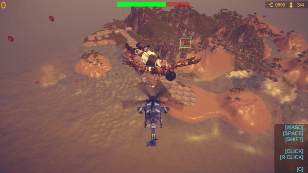 Скриншот из Save Giant Girl from monsters 4