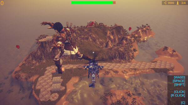 Скриншот из Save Giant Girl from monsters 4