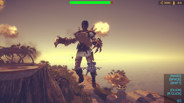 Скриншот из Save Giant Girl from monsters 4