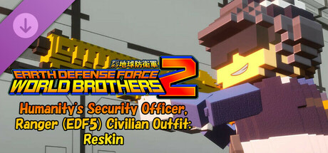 EARTH DEFENSE FORCE: WORLD BROTHERS 2 - Humanity's Security Officer, Ranger (EDF5) Civilian Outfit: Reskin banner image