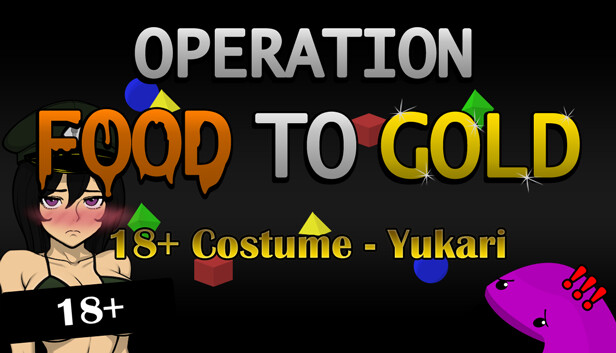 Operation Food to Gold - 18+ Costume - Yukari scene