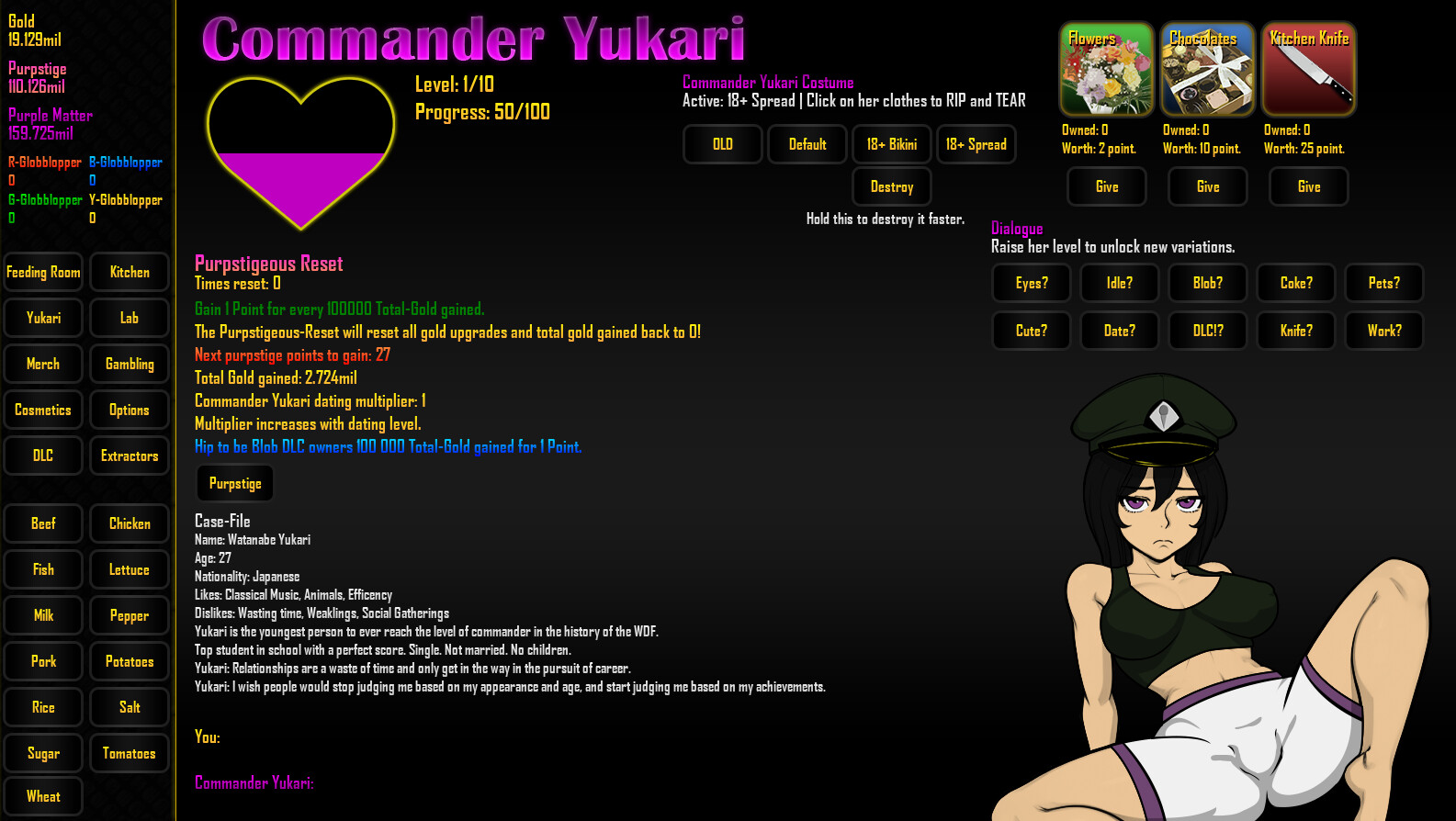 Operation Food to Gold - 18+ Costume - Yukari #2