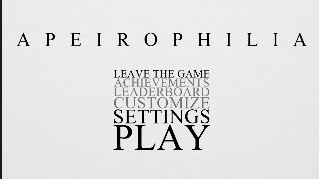 Apeirophilia Demo #0