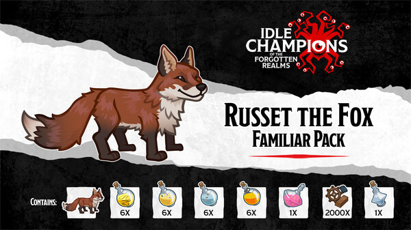Idle Champions - Russet the Fox Familiar Pack