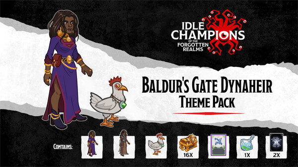 Idle Champions - Baldur's Gate Dynaheir Theme Pack