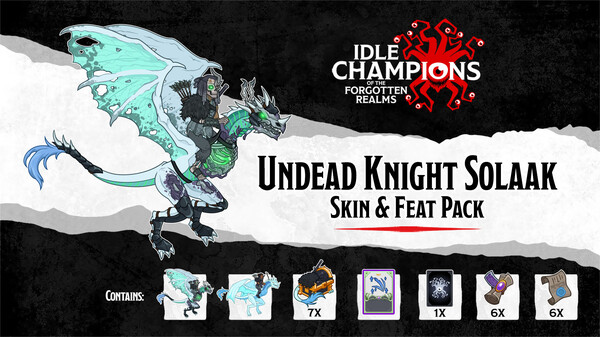Idle Champions - Undead Knight Solaak Skin & Feat Pack