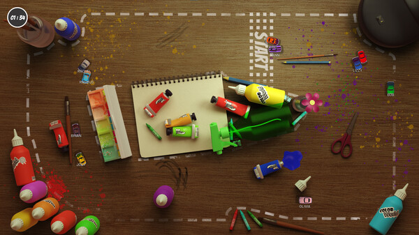 Event Race - Bob's Art Table Tracks