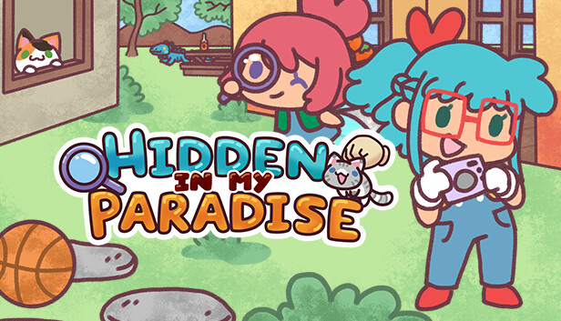 Imagen de la cápsula de "Hidden in my Paradise" que utilizó RoboStreamer para las transmisiones en Steam