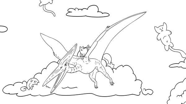 Screenshot of Hidden Dino Cats