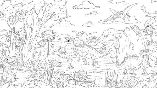Screenshot of Hidden Dino Cats