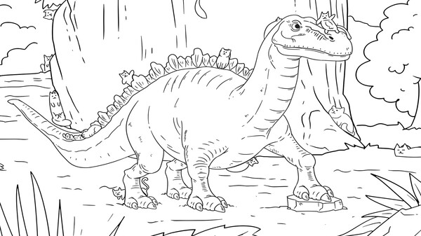 Screenshot of Hidden Dino Cats