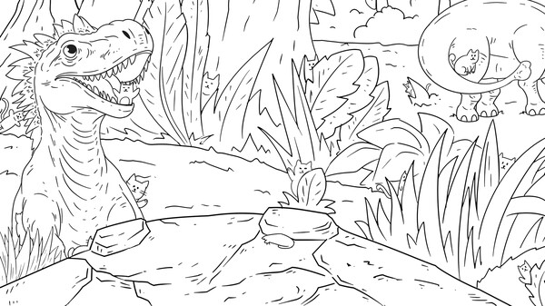 Screenshot of Hidden Dino Cats