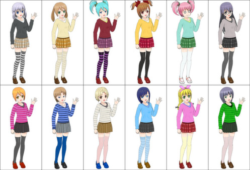 ComiPo! Casual Wear for steam ComiPo! Casual Wear for steam