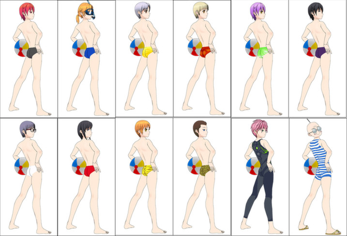 ComiPo! Swim Wear #4