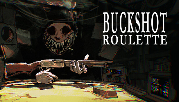 Capsule Grafik von "Buckshot Roulette", das RoboStreamer für seinen Steam Broadcasting genutzt hat.